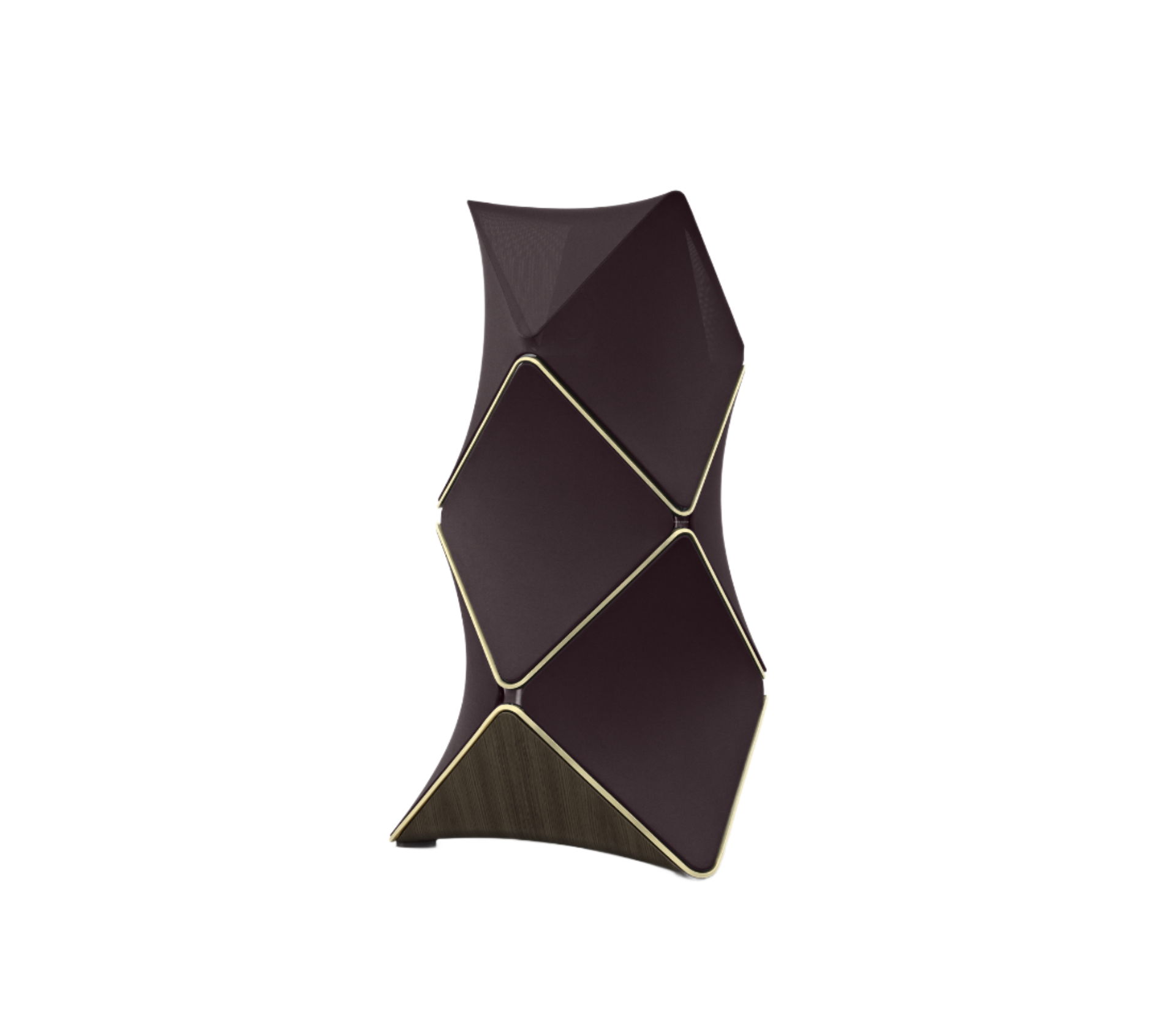 Beolab 90 Purple Heart Brass Smoked Oak