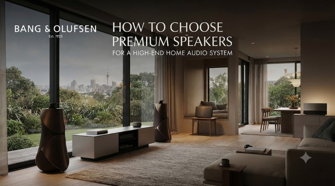 How to Choose Premium Speakers for a High-End Home Audio System