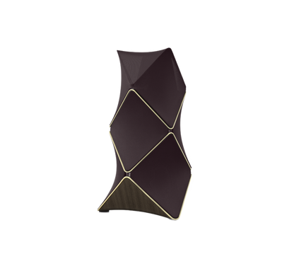 Beolab 90 Purple Heart Brass Smoked Oak